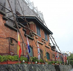 台湾　淡水2 元領事館らしいです　建て替え中