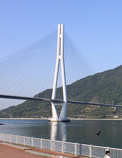 広島県尾道市　しまなみ海道　多々羅大橋