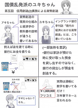 国債乱発派第五回　信用創造(2)債務による貨幣創造