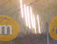 ドニプロに落下するロシア軍ICBM