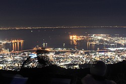神戸山側より神戸夜景